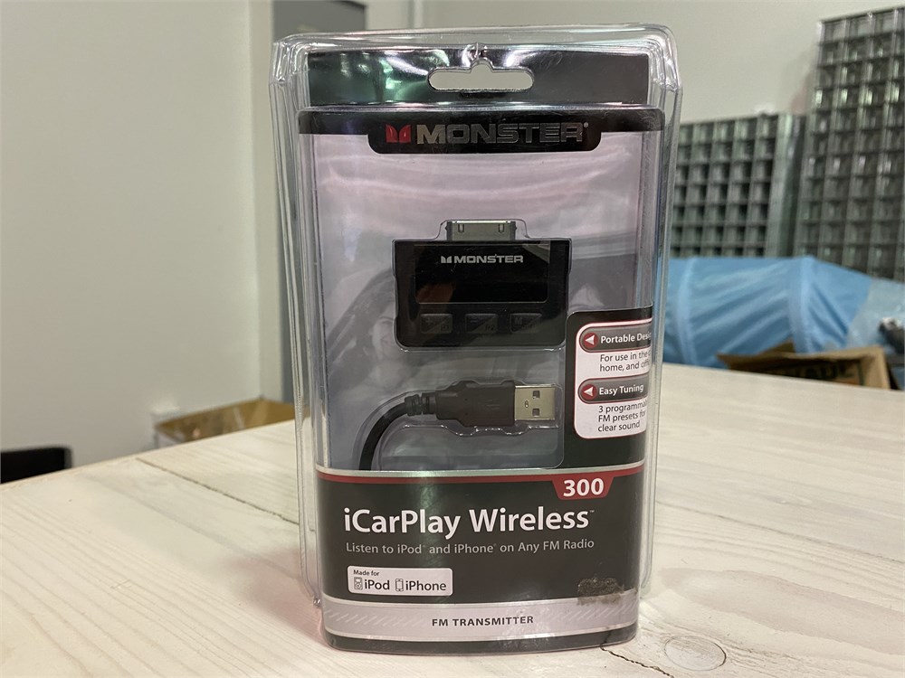 Urban Auctions - NEW MONSTER WIRELESS ICARPLAY