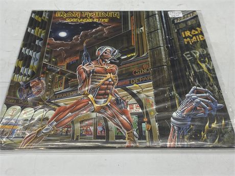IRON MAIDEN - SOMEWHERE IN TIME (1986) - VG+