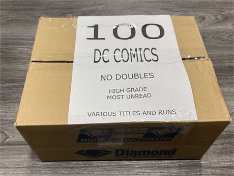 100 DC COMICS - NO DOUBLES