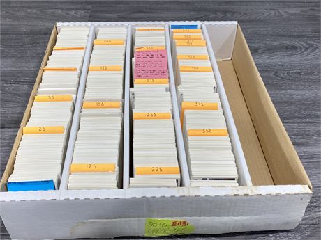 BOX OF 90s HOCKEY CARDS (Upper deck)