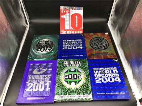 6 GUINNESS WORLD RECORD BOOKS+ TOP 10 EVERYTHING 2000s
