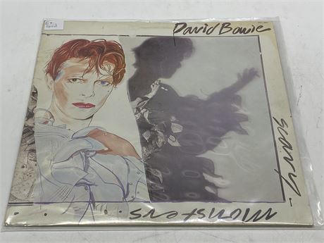 DAVID BOWIE - SCARY MONSTERS - EXCELLENT (E)