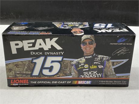 1/24 SCALE CLINT BOWYER #15 DIE CAST STOCK CAR