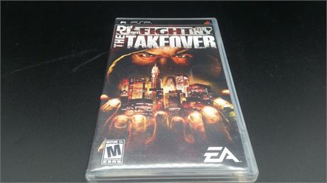EXCELLENT CONDITION - CIB - DEF JAM NY THE TAKEOVER - PSP