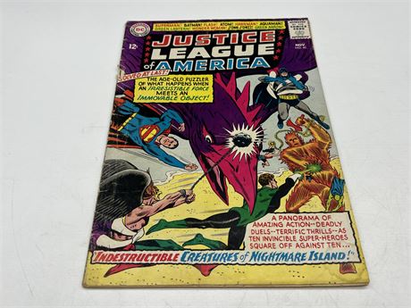 JUSTICE LEAGUE OF AMERICA #40 - DETACHED COVER