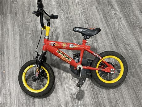 KIDS FIRE RESCUE BICYCLE