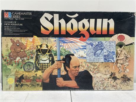 SHOGUN GAME IN BOX 1986