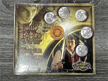 LORD OF THE RINGS COLLECTIBLE COIN SET