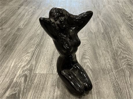 SIGNED WOMAN FIGURE (11” tall)