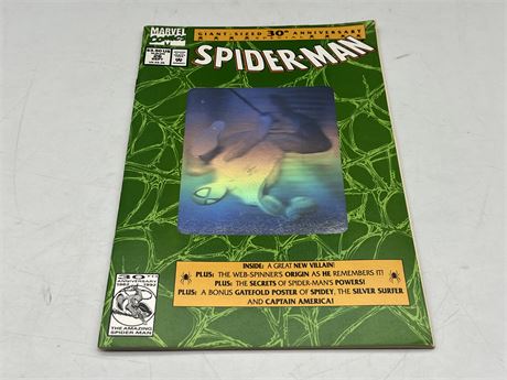 SPIDER-MAN SPECIAL EDITION 30TH ANNIVERSARY COMIC W/POSTER INSERT