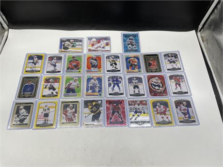 27 NHL ALL-STARS CARDS