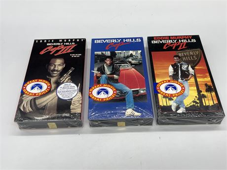 3 SEALED EDDIE MURPHY VHS TAPES