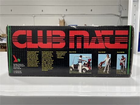 CLUBMATE PORTABLE GOLF CLUB CLEANER IN BOX