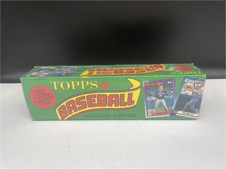 SEALED 1990 TOPPS MLB COMPLETE SET