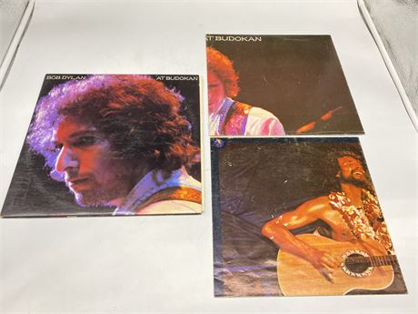 BOB DYLAN - AT BUDOKAN (With posters) - EXCELLENT (E)