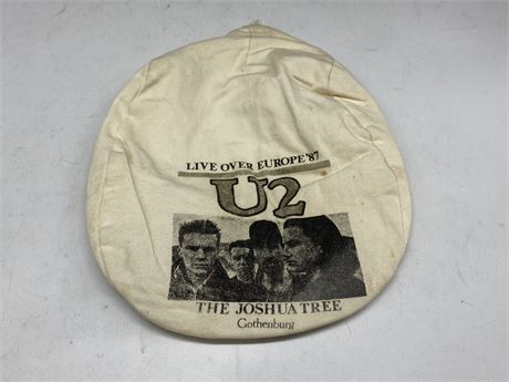 U2 LIVE OVER EUROPE 1987 TOUR CAP (Used)