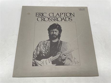 ERIC CLAPTON CROSSROADS 6 RECORD EDITION - EXCELLENT (E)