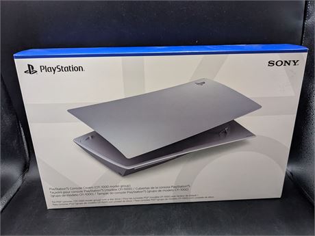 SEALED - PS5 SILVER CONSOLE COVER