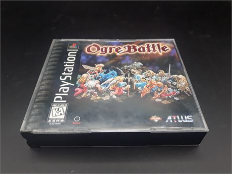 OGRE BATTLE - PLAYSTATION ONE (EXCELLENT CONDITION)