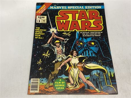 STAR WARS #1 MARVEL SPECIAL COLLECTORS EDITION LARGE COMIC