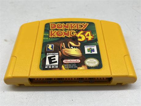 N64 DONKEY KONG 64