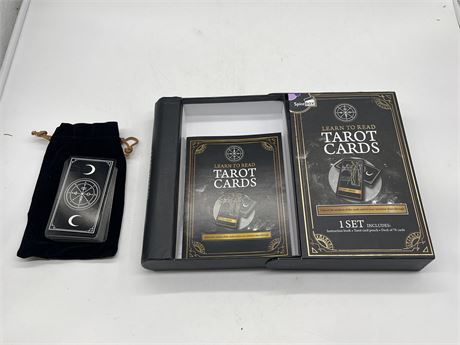 LEARN TO READ TAROT CARDS 78 CARDS AND POUCH