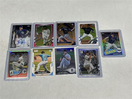 TOPPS STAR ROOKIE PITCHERS LOT
