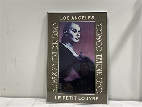 FRAMED LOS ANGELES LE PETIT LOUVRE PRINT (20”x30”)