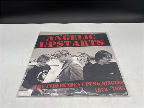ANGELIC UPSTAIRS - THE INDEPENDENT PUNK SINGLES - EXCELLENT (E)