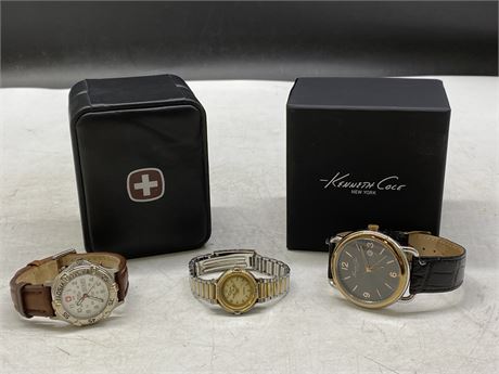 LOT OF 3 WATCHES