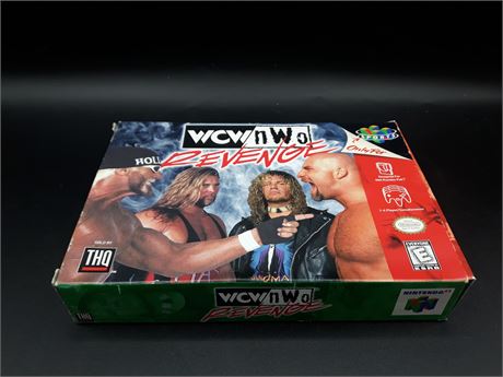WCW/NWO REVENGE - CIB - VERY GOOD CONDITION - N64