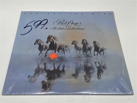 SEALED OLD STOCK BOB SEGER & THE SILVER BULLET BAND - AGAINST THE WIND