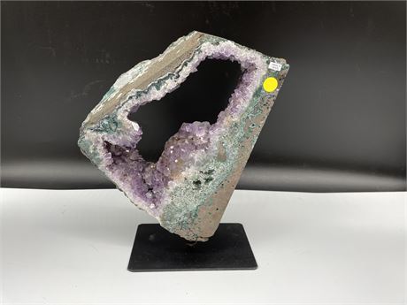 AMETHYST ON STAND - 10” TALL