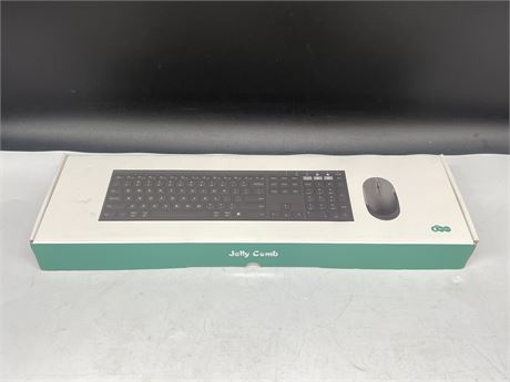 JELLY COMB MOUSE AND KEYBOARD LIKE NEW IN BOX
