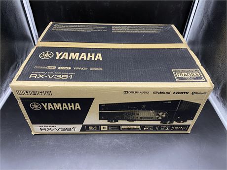 (NEW) YAMAHA AV RECEIVER (RX-V381)