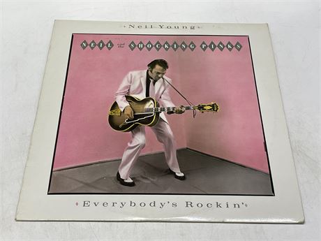 NEIL YOUNG AND THE SHOCKING PINKS - EVERBODYS ROCKIN’ - VG+