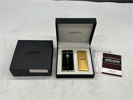 (NEW) JOBAN RECHARGEABLE ELECTRONIC LIGHTER IN BOX