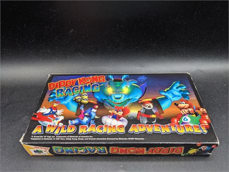 RARE - DIDDY KONG RACING LIMITED EDITION PROMO VHS - EXCELLENT CONDITION