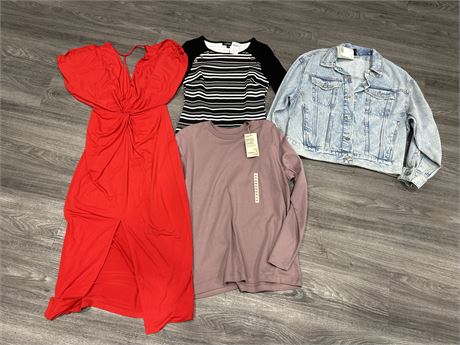 (NEW WITH TAGS) EXCEPT DRESS WOMENS CLOTHING -  - SEE PICS FOR SIZES/BRANDS