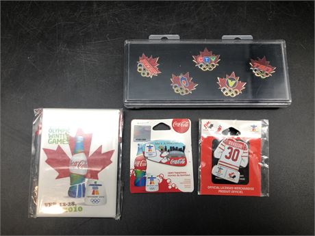 CANADIAN OLYMPIC PIN SET