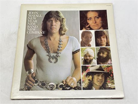 JOHN MAYALL - NEW YEAR NEW BAND NEW COMPANY - (E) EXCELLENT -GATEFOLD-