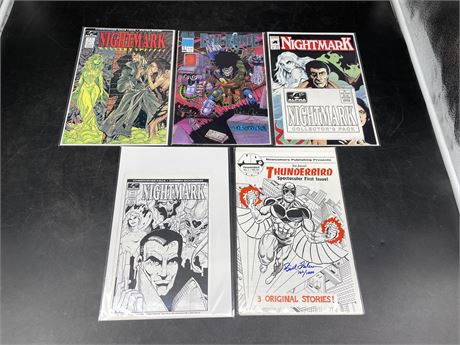 SIGNED/NUMBERED COMICS - EVIL ERNIE - THUNDERBIRD #1 - NIGHTMARK COLLECTOR PACK
