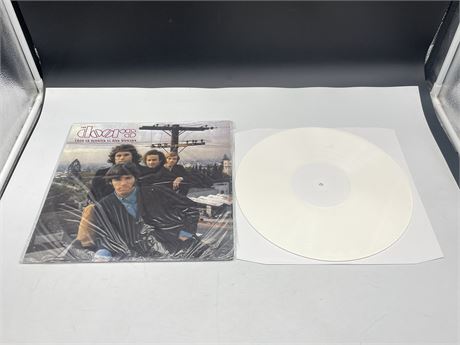 THE DOORS - THIS IS WHERE IT ALL BEGINS - WHITE VINYL - MINT (M)