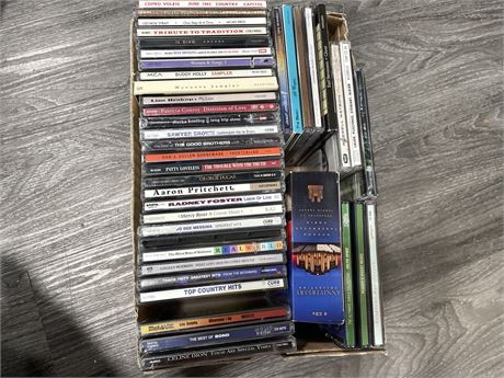 LARGE LOT OF CD’S - COUNTRY + EASY