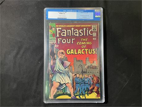 FANTASTIC FOUR #48 GRADED 5.0 (1st APPEARANCE OF SILVER SURFER & GALACTUS)
