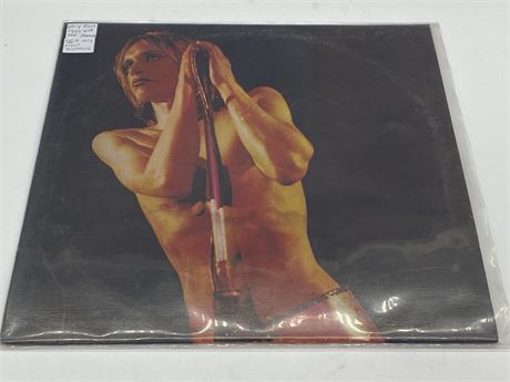 RARE IGGY AND THE STOOGES - RAW POWER - VG+ (slightly scratched)