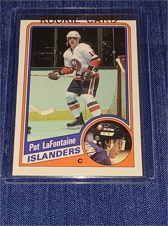 PAT LaFONTAINE ROOKIE CARD