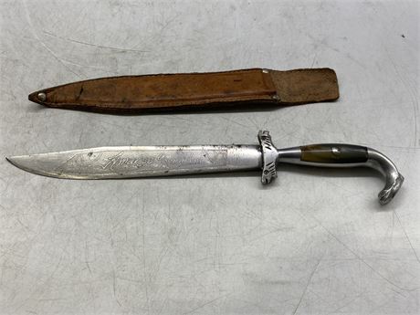 VINTAGE DAGGER WITH A SHEATH-MADE IN MEXICO