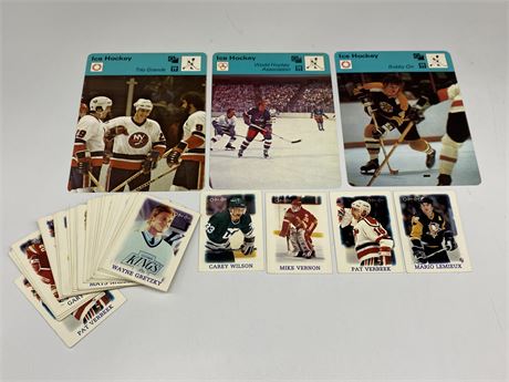 (3) 1979 LARGE CARDS & (40+) 1988 OPC SMALL CARDS