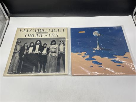2 ELECTRIC LIGHT ORCHESTRA RECORDS - EXCELLENT (E)